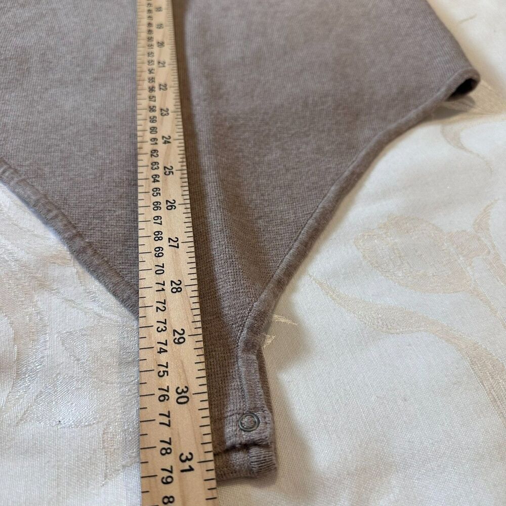 Abercrombie & Fitch Size-XL Corset Sweetheart Sweater‎ Knit Bodysuit Brown - Picture 5 of 10